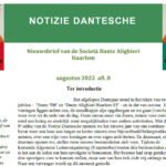 nieuwsbrief augustus 2022