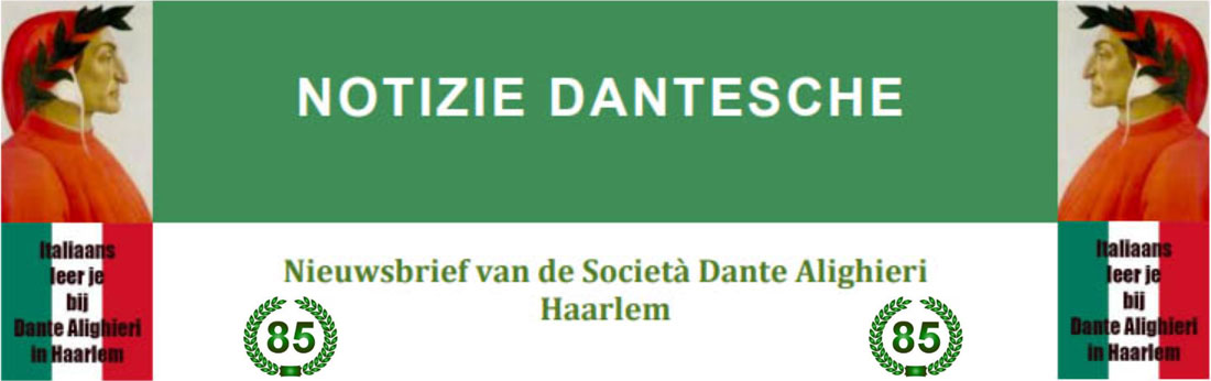 Nieuwsbrief Dante Haarlem 85 jaar